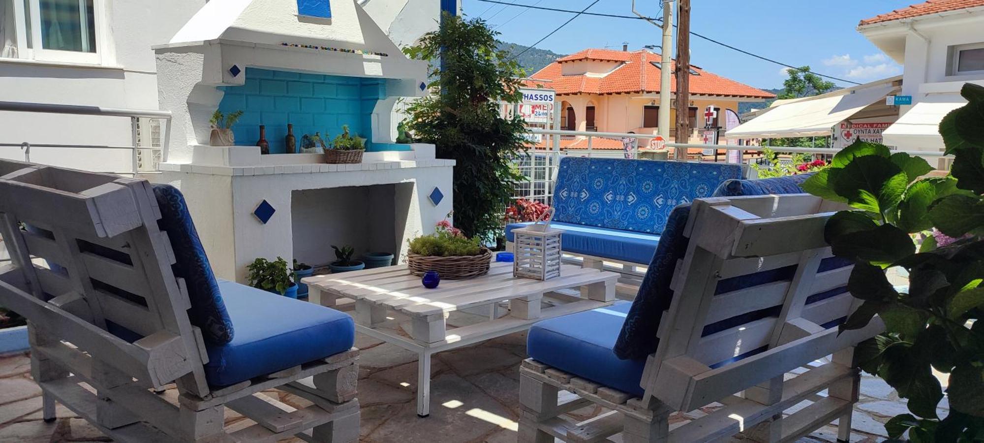 Celeste Deluxe Apartments Skala Potamia  Exterior foto